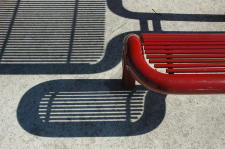 Jan Geisen photography, bench and shadow photo